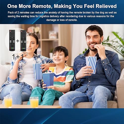 Miniatura 7 de ZYK AKB76037603 - Paquete de 2 mandos a distancia universales de repuesto para LG TV remoto compatible con todos los modelos para LG Smart TV Remote