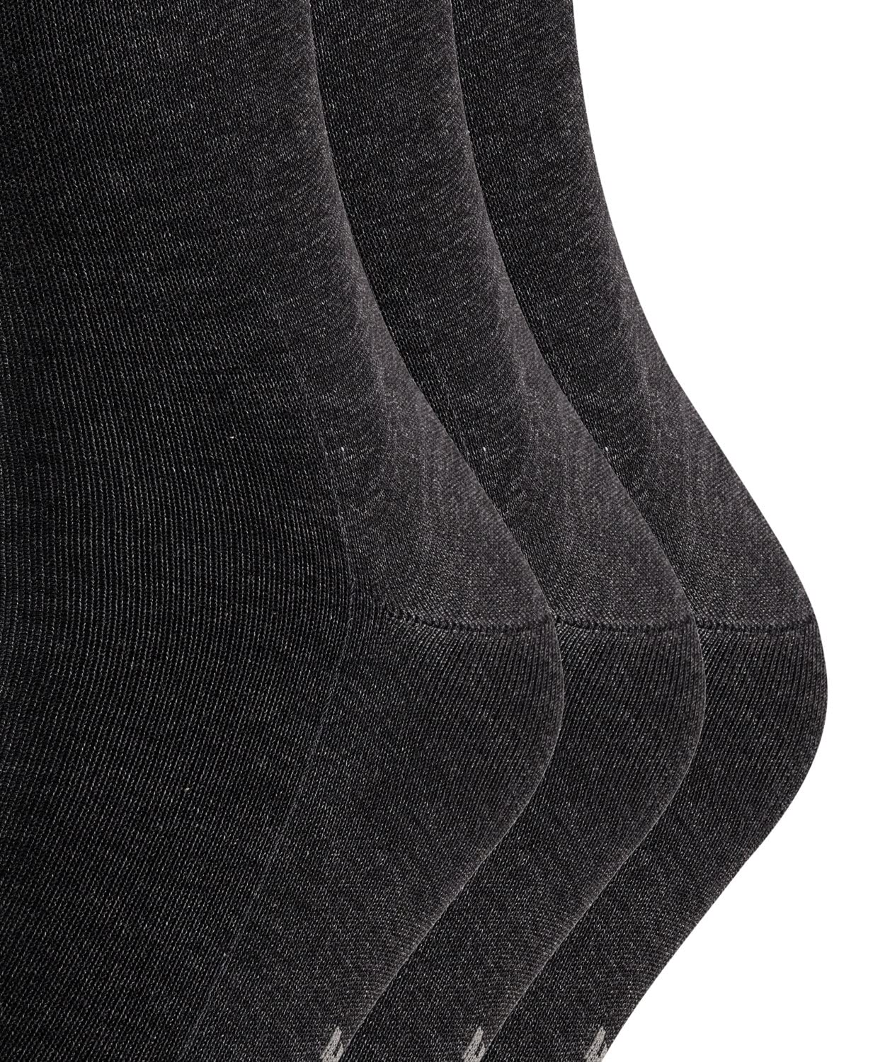 FALKE Herren Tiago 3-Pack Socken atmungsaktive nachhaltige biologische Fil d´Écosse Baumwolle leichter Glanz flache Naht druckfreie Fußspitze fein einfarbig dünn Multipack 3 Paar