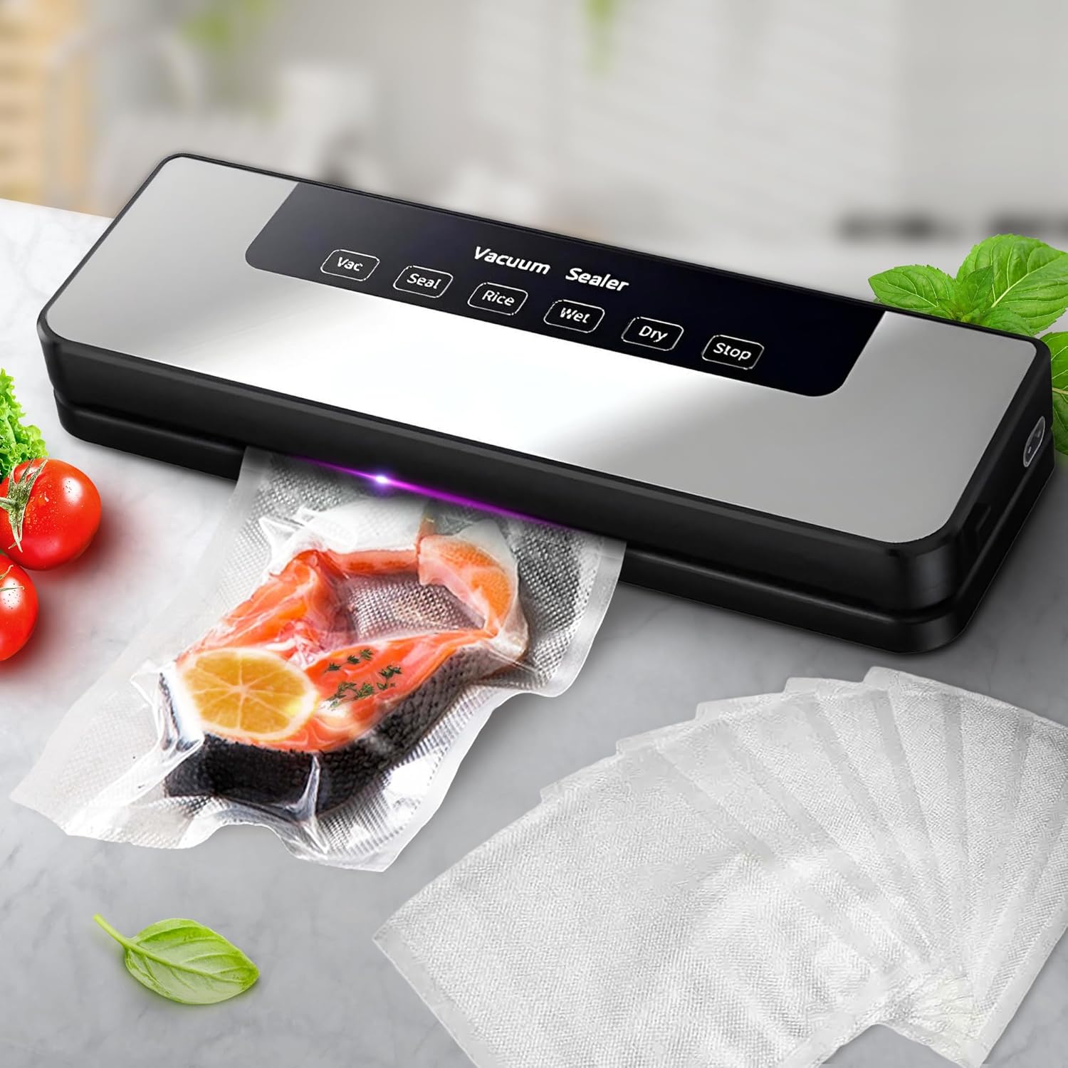Vacuum Sealer Automatic Air Sealing Food Vacuum Sealer