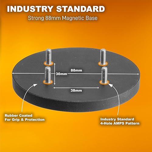Miniatura 4 de iBOLT TabDock MagDock - Soporte magnético resistente para todas las tabletas de 7 a 11 pulgadas, ideal para refrigeradores, restaurantes,