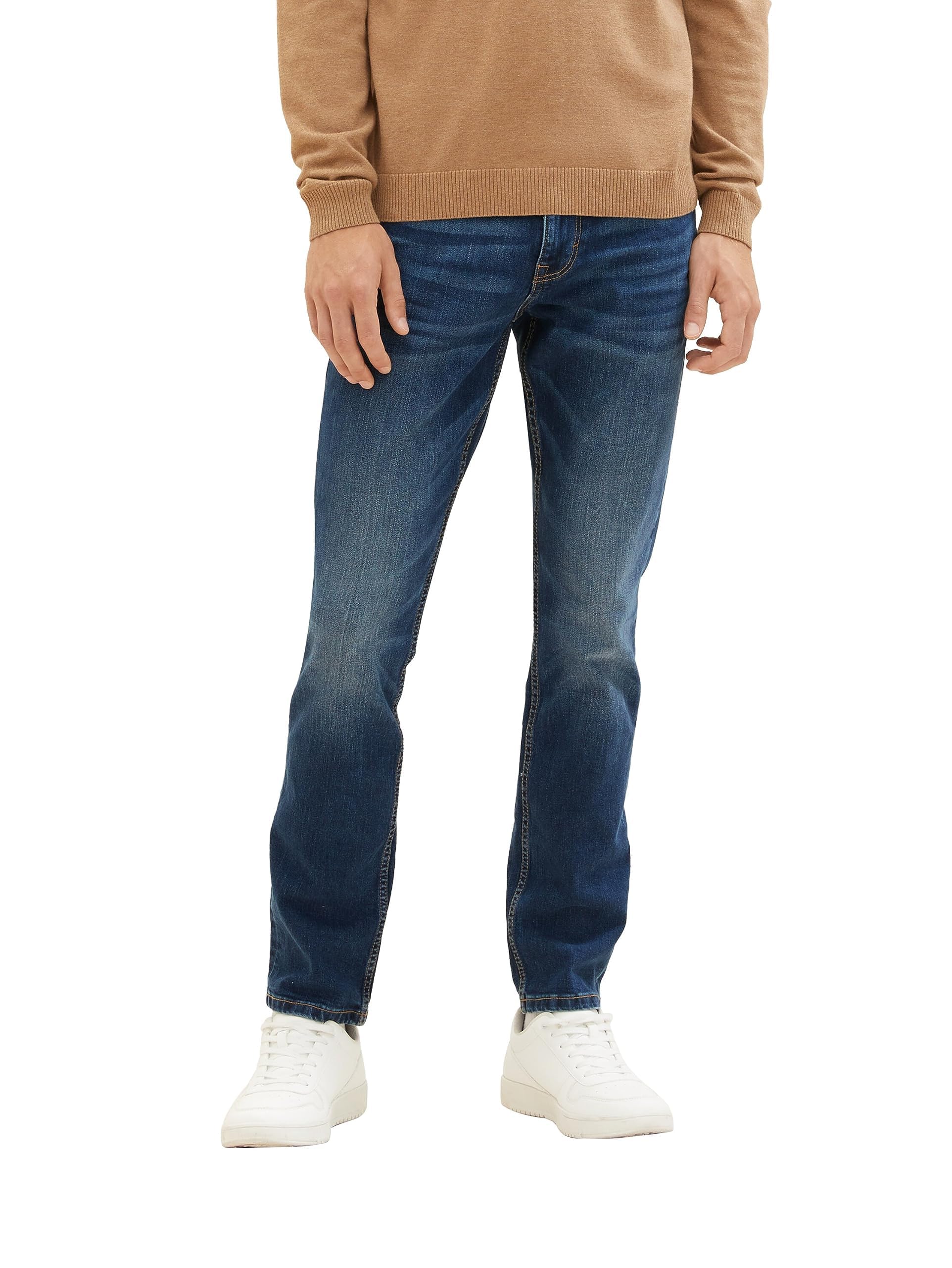 TOM TAILOR Men Jeans 202212 Josh Slim, 10281 - Mid Stone Wash Denim, 30W / 30L