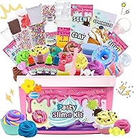 Mini Party Slime Kit for Girls and Boys, Max Party Favors Slime Making Kit to Make Butter Cloud and Foam Slime, Stress Relief Toys, DIY Slime Supplies for Girls and Boys