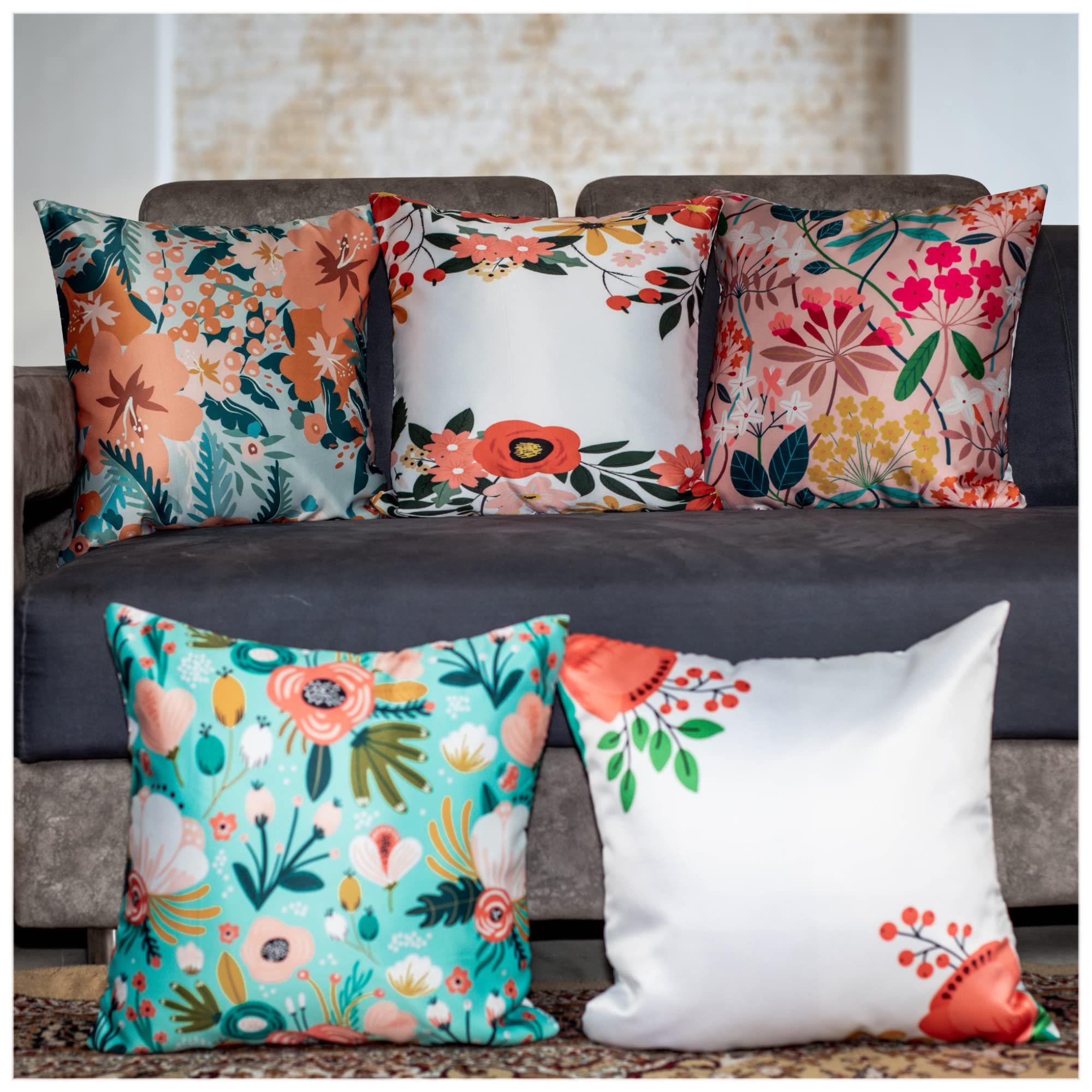 See full amazon price history chart for Amazon Brand - Umi Satin Floral Cushion Covers Set of 5 Pieces (20X20 Inches, Bloom) Amazon Brand - Umi Satin Floral Cushion Covers Set of 5 Pieces (20X20 Inches, Bloom) (B0BC6GZQ2S) Amazon Price History, Amazon Price Tracker
