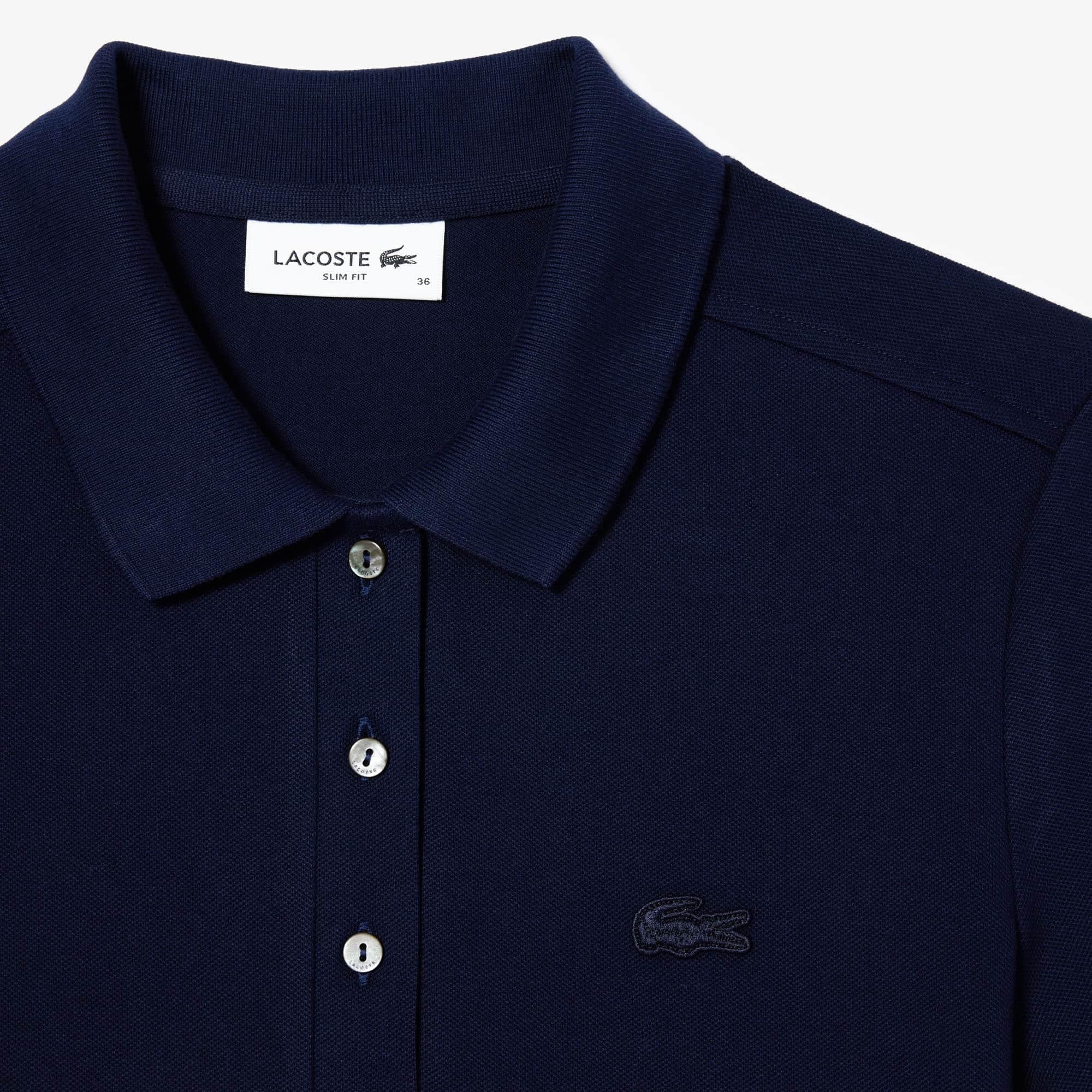 Lacoste PF5462 Polo, Marine, 38 Donna