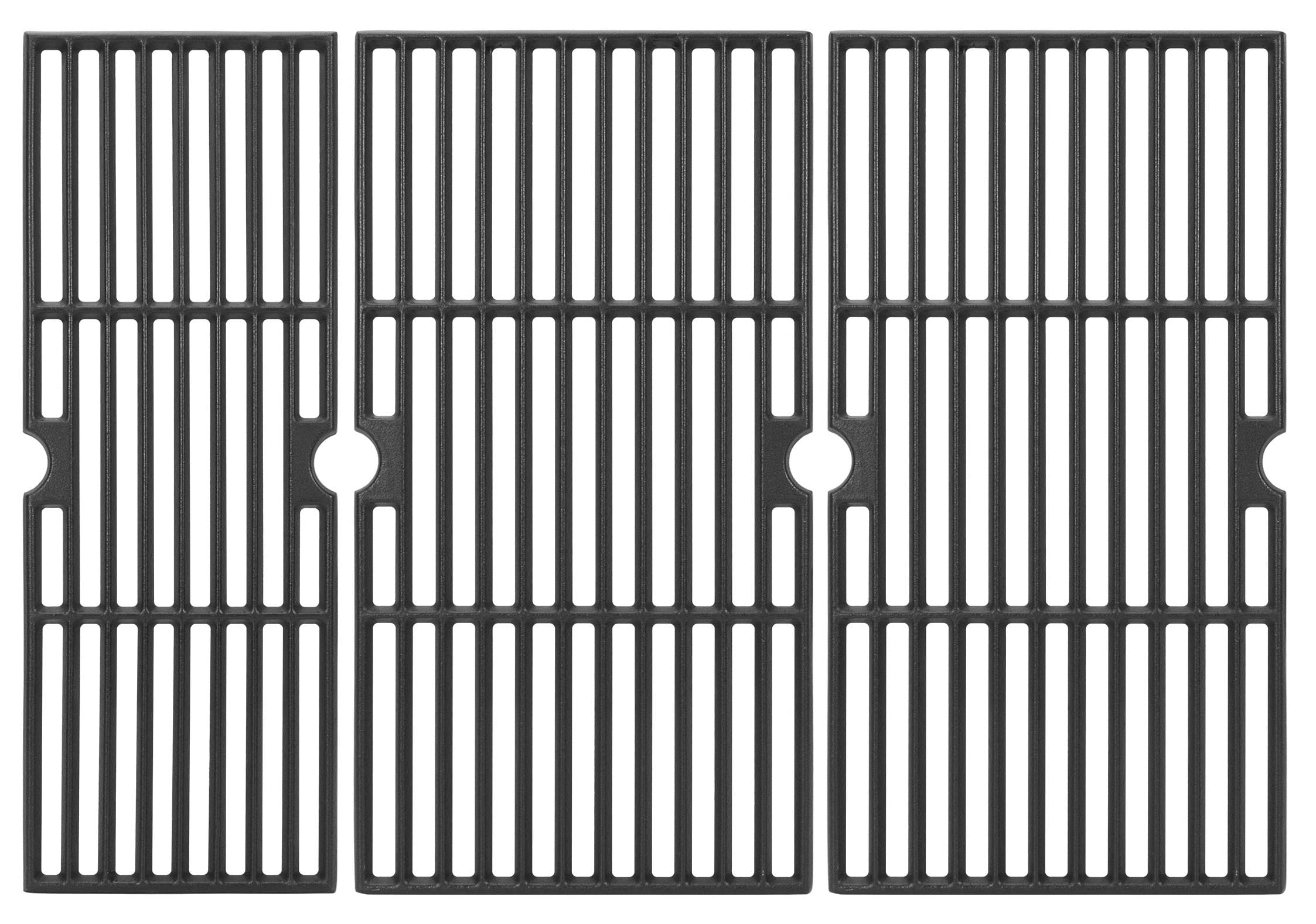 BBQ-PLUS Gril Grates Replacement Parts for Charbroil Performance 4 Burner 463335517 463376017 463347418 463347519 463377319 463342118 463347518 463332718 G470-0003-W1,Cast Iron Cooking Grids,3 Pack
