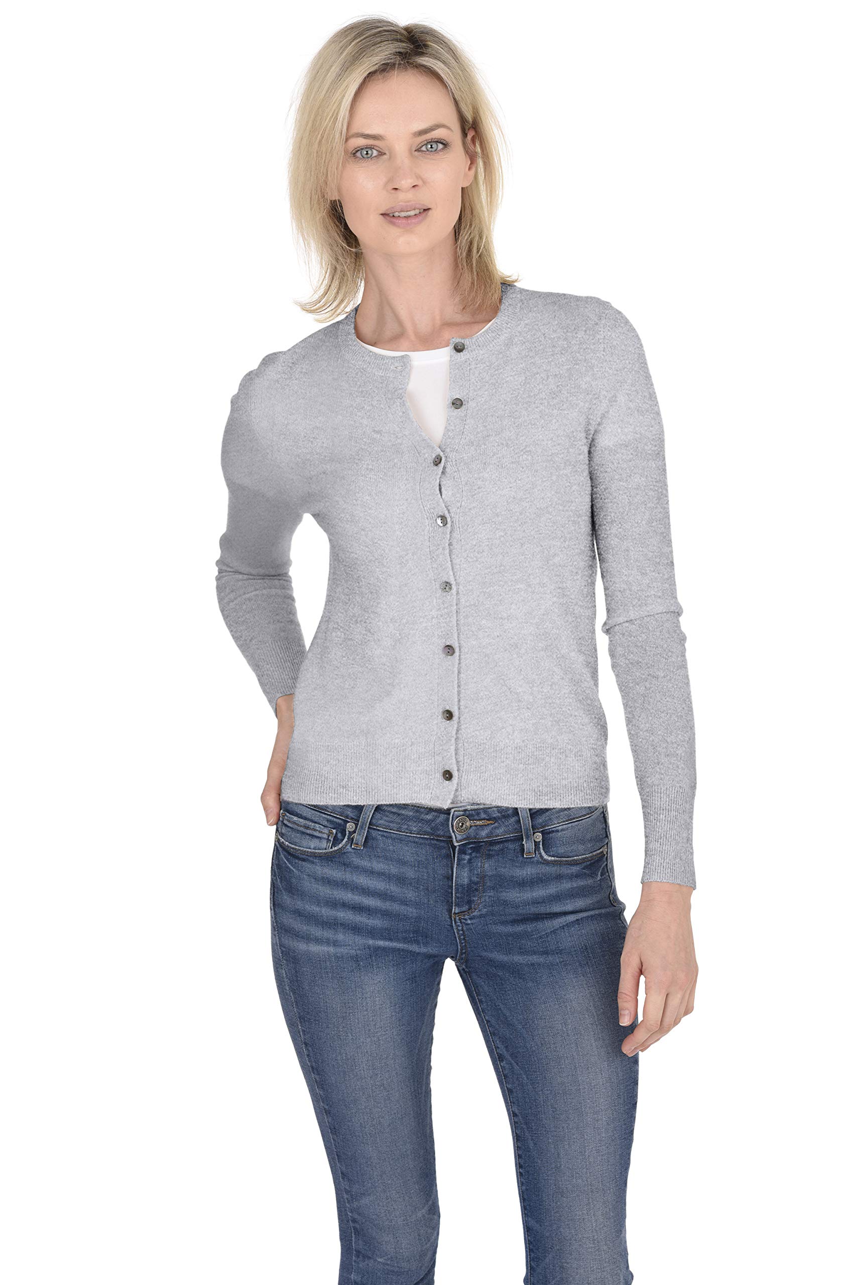 Cashmeren Womens 100 Pure Inner Mongolian Cashmere Essential Cardigans