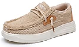 Kids Boys Girls Loafers Slip-On Casual Walking Shoes Comfortable & Lightweight (Toddler/Little Kid/Big Kid)