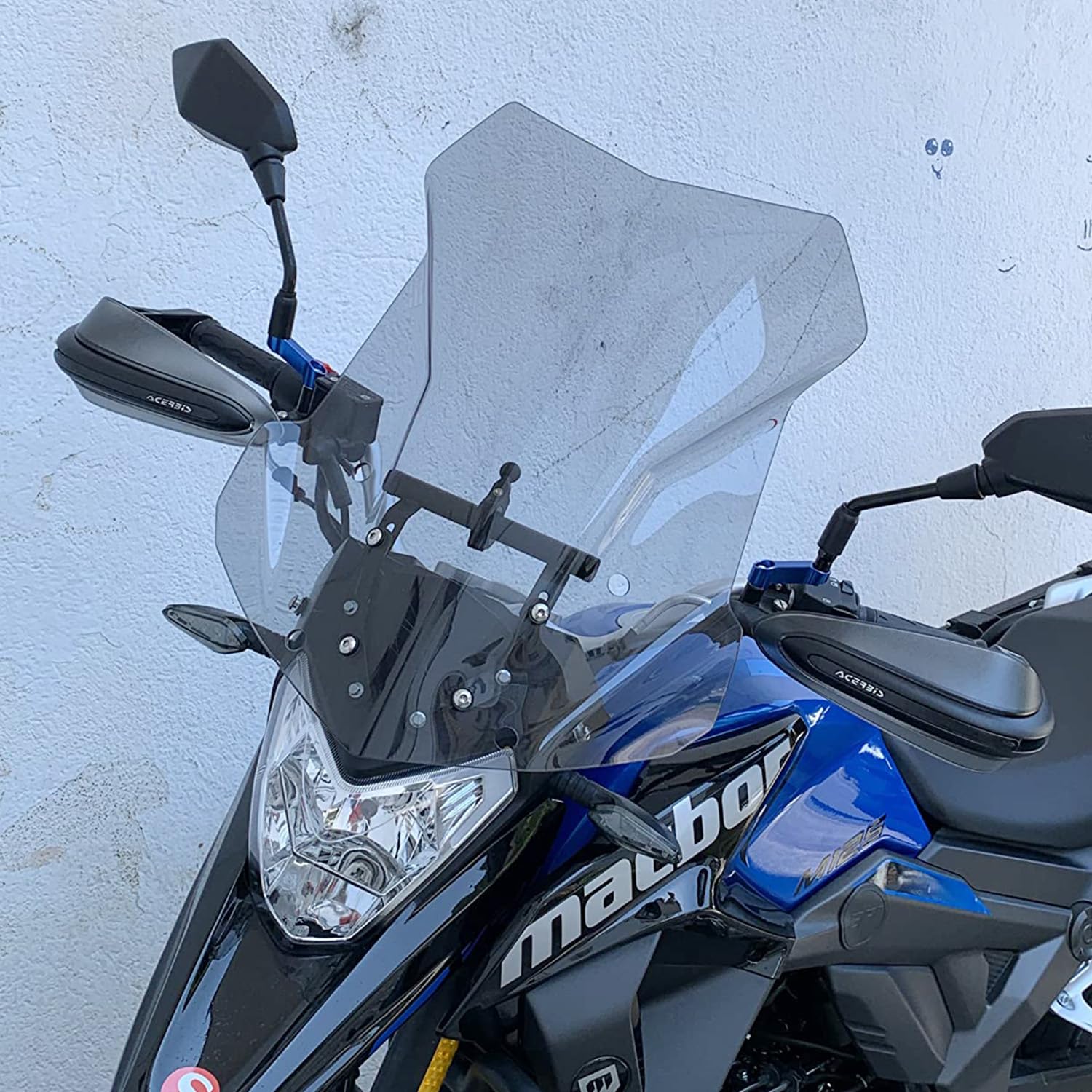 Windschutzscheibe Für BMW R 1250 R 2019-2020 – Geräuchert Aus 4mm PMMA-Plexiglas