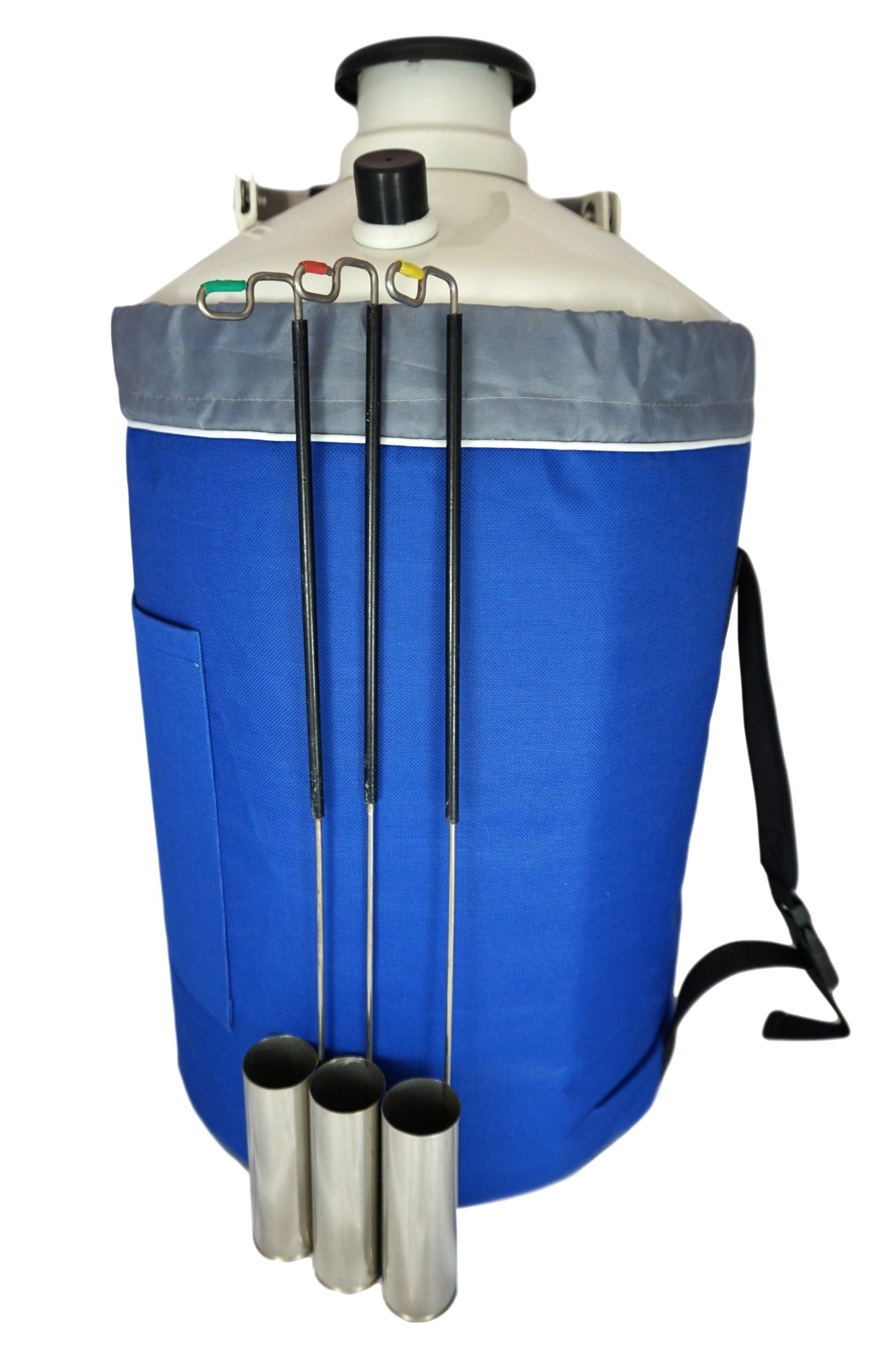 Buy 3Liter Liquid Nitrogen Tank Cryogenic Container 3 Canisters