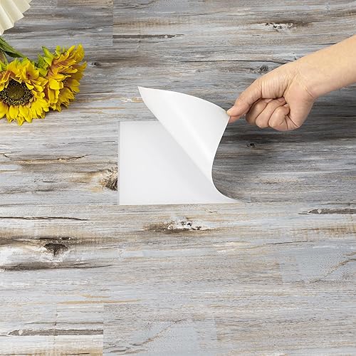 Miniatura 2 de Azulejos de vinilo autoadhesivos y duraderos, azulejos de suelo de aspecto de madera natural para despegar y pegar, impermeables para traslado