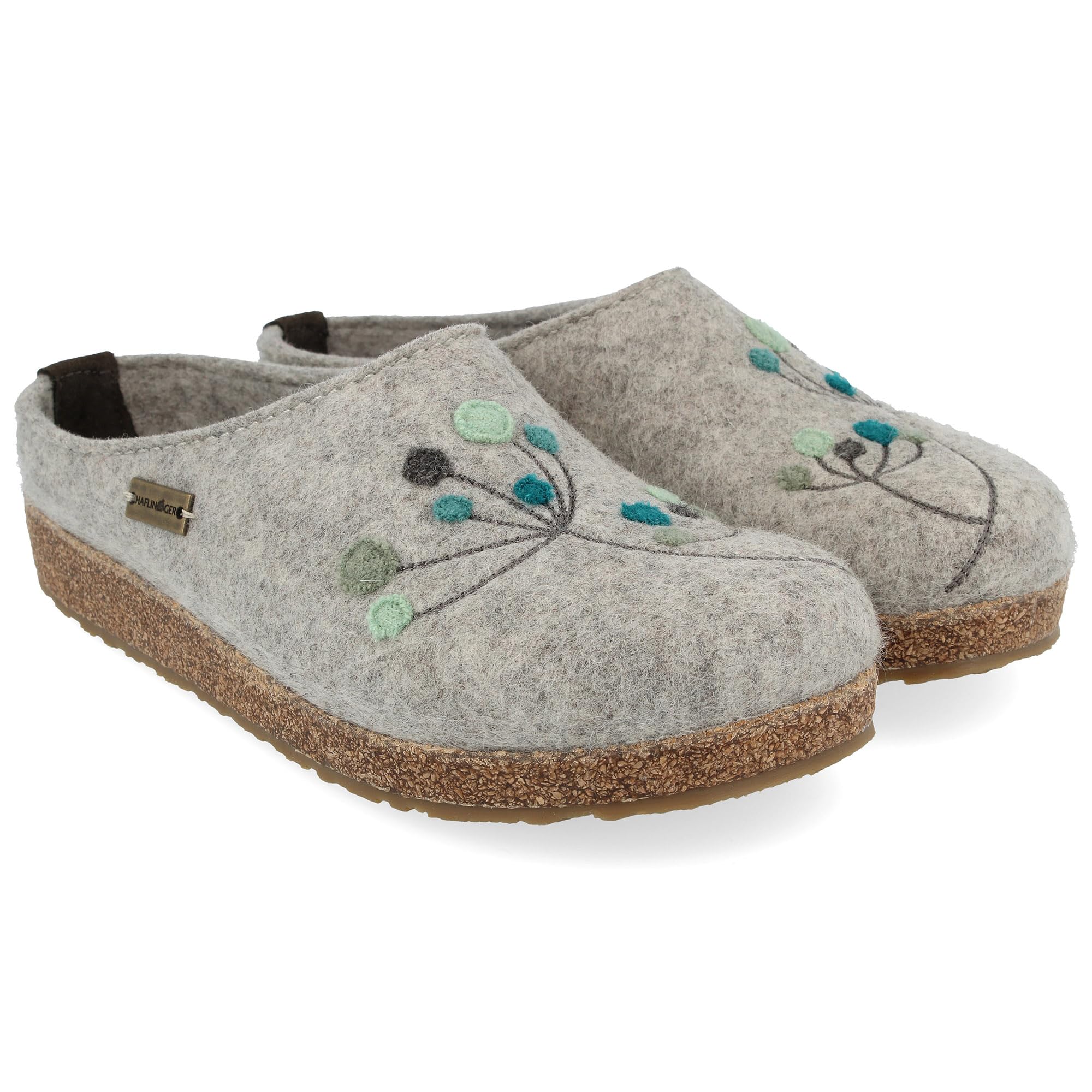 HAFLINGER Grizzly Amaya Felt Clog Wool Slipper Unisex