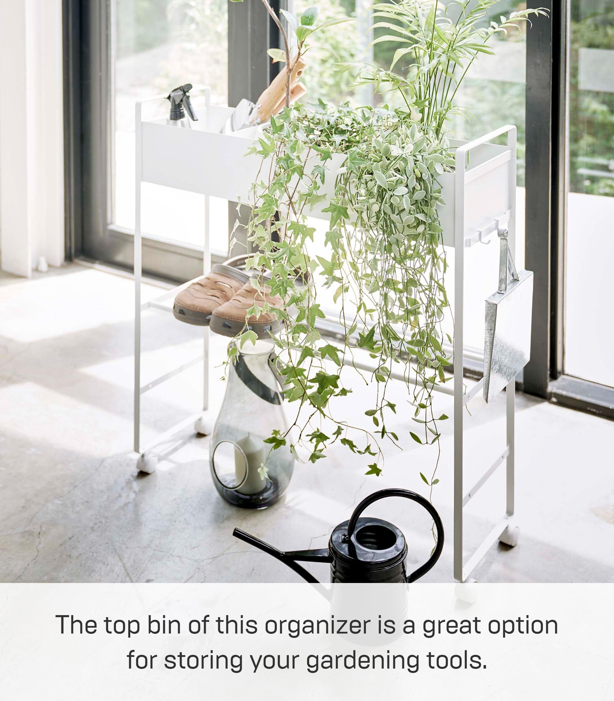 山崎実業 tower キャスター付き 玄関収納ラック タワー ホワイト おしゃれ 楽天市場】[ tower キャスター付き 玄関収納ラック タワー ] 山崎実業