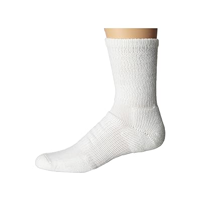 Thorlos Walking Crew Single Pair Crew Cut Socks Shoes White