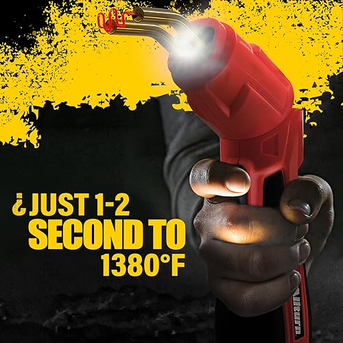 Miniatura 9 de Allturn Soldador de plástico 2 en 1, kit de reparación de parachoques de coche, 4 tipos de grapas de soldadura de plástico, kit de consumibles de