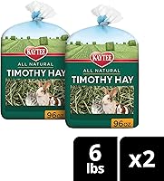 Vista 12 de Kaytee Heno Timothy, alto en fibra, cultivado específicamente para animales pequeños, conejos, cobayas, chinchillas, pedido a granel ideal
