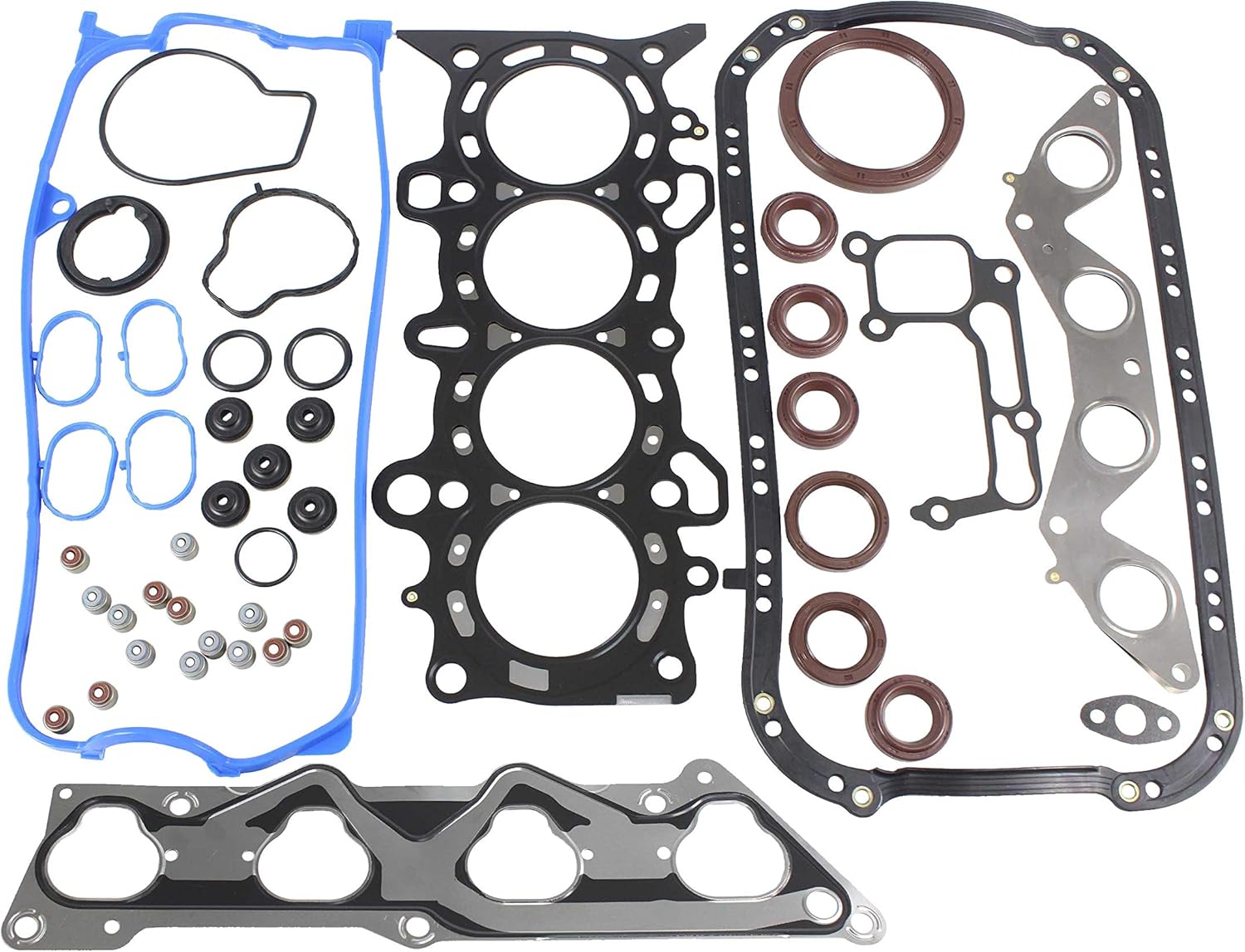DNJ EK220M Master Engine Rebuild Kit for 2001-2005 Honda Civic 1.7L L4 16V SOHC 1668cc