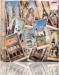 10 x 15 cm Arpan Vintage collage - UK-Europa Memo Album fotografico per 200 foto 4 x 15,24 cm