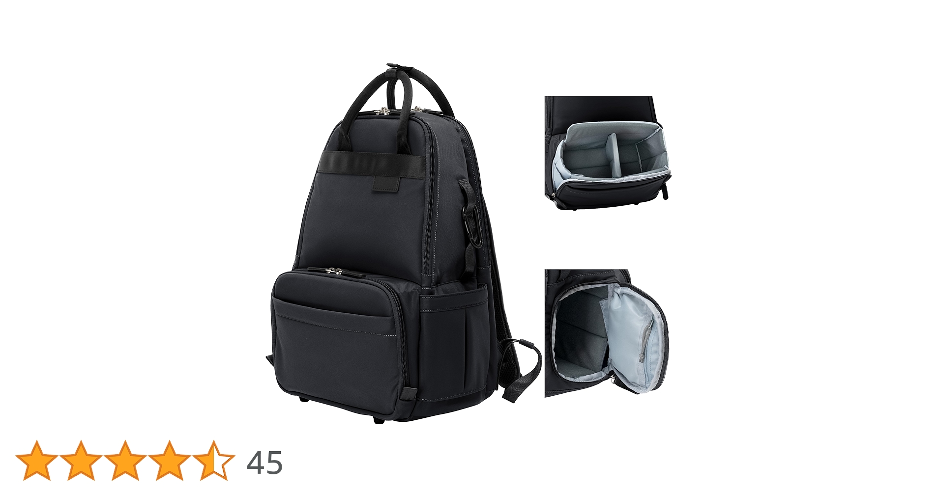 Lintta Light(リンタライト) カメラバッグ リュック 軽量 13L黒 Amazon.co.jp: Lintta Light(リンタライト) カメラバッグ