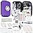 Car-Home Survival First-Aid Kit Emergency-Kit - Purple 273Piece Equipment Travel Supplies First Aid Set Home Essentials Camping Hiking YIDERBO