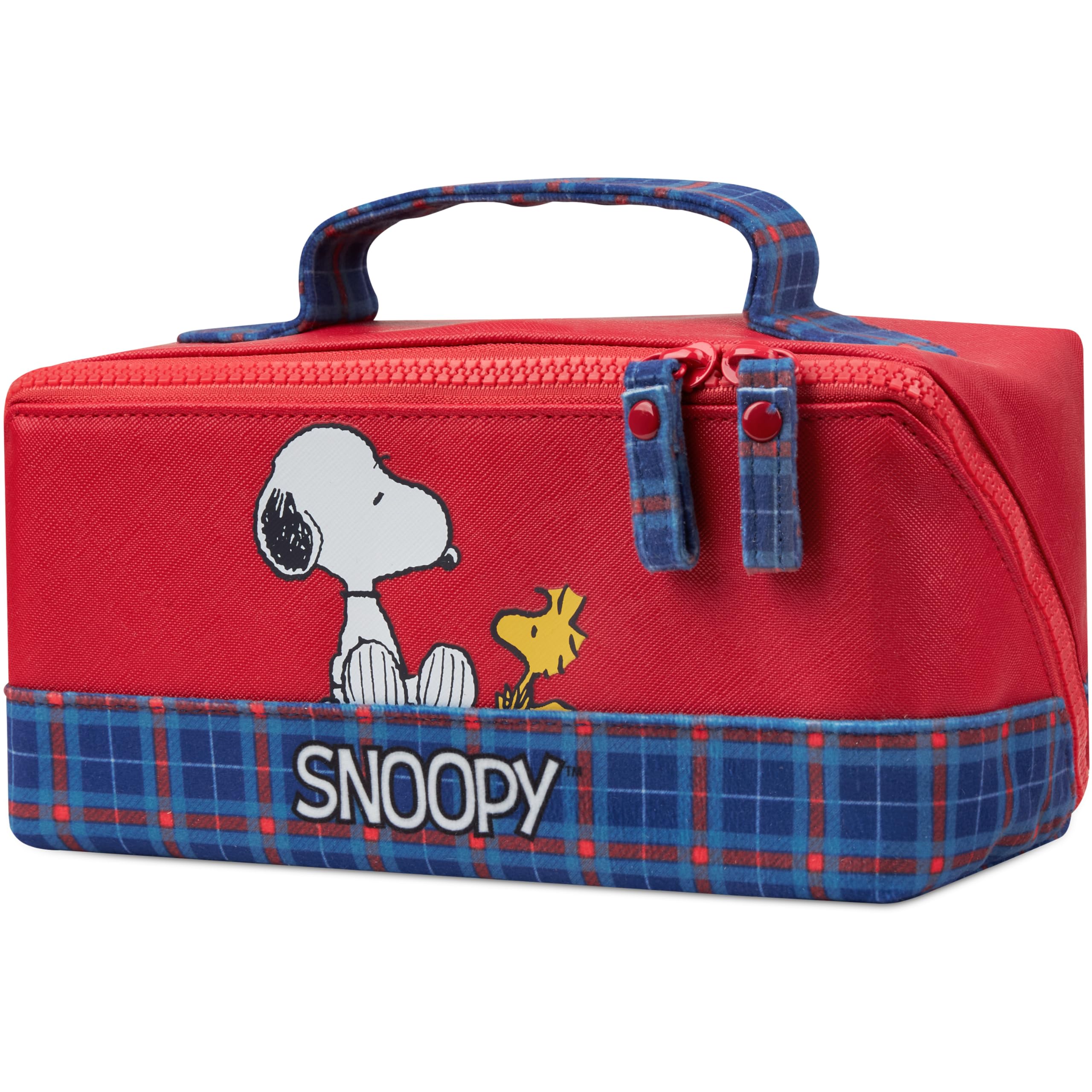 Peanuts Snoopy Travel Toiletry Makeup Bag for Girls, Teens