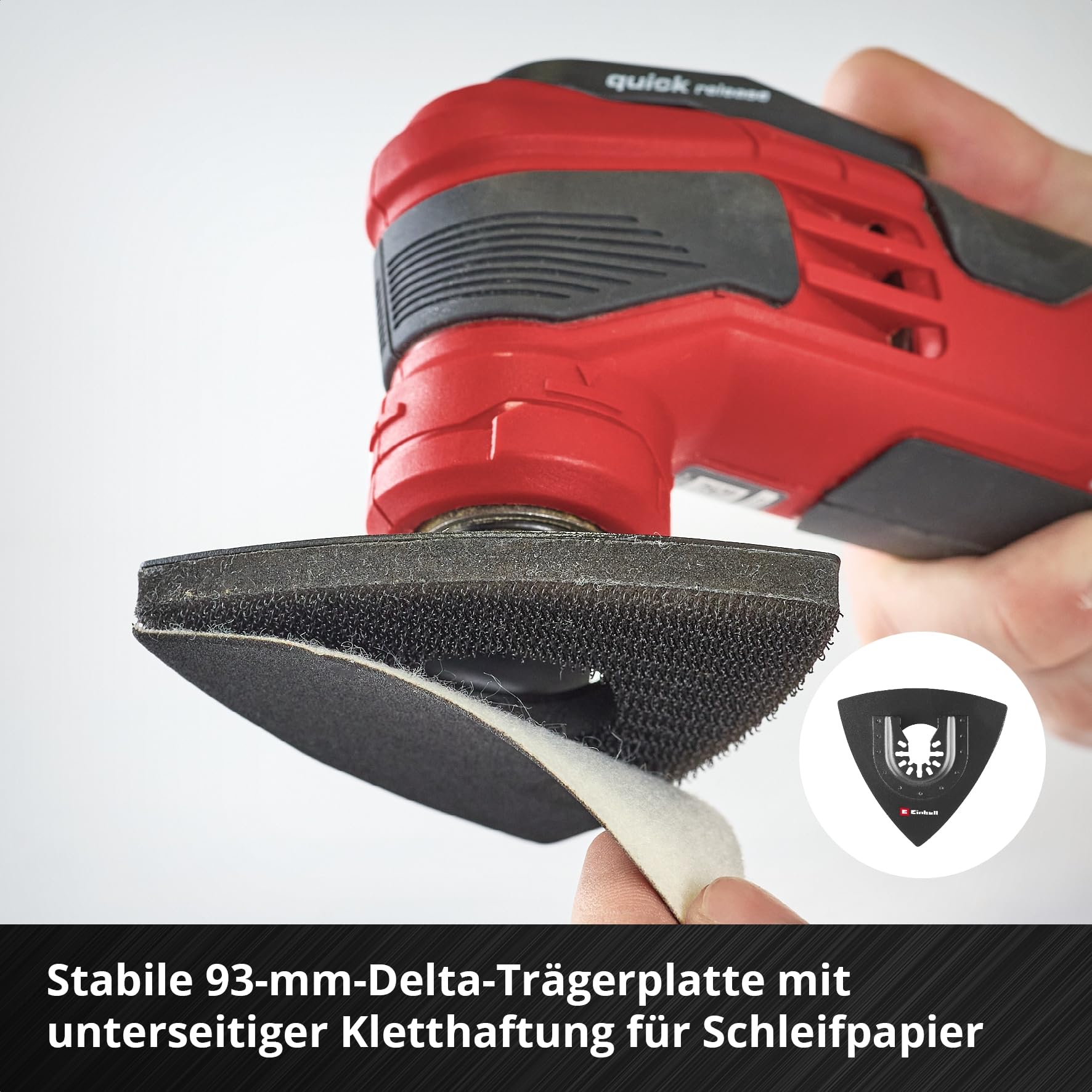 Einhell XL-PLUS-CASE - Juego de 35 herramientas para madera (hojas de sierra de inmersión CV, hoja de sierra semicircular HCS, placa de soporte Delta, papel de lija de óxido de aluminio para madera,