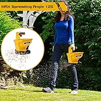 Vista 6 de Rozlchar Esparcidor de Energía Compatible para Batería Dewalt 20V/60V, Esparcidor de Semillas para Todo el Año, Cubre hasta 5,000 pies cuadrados
