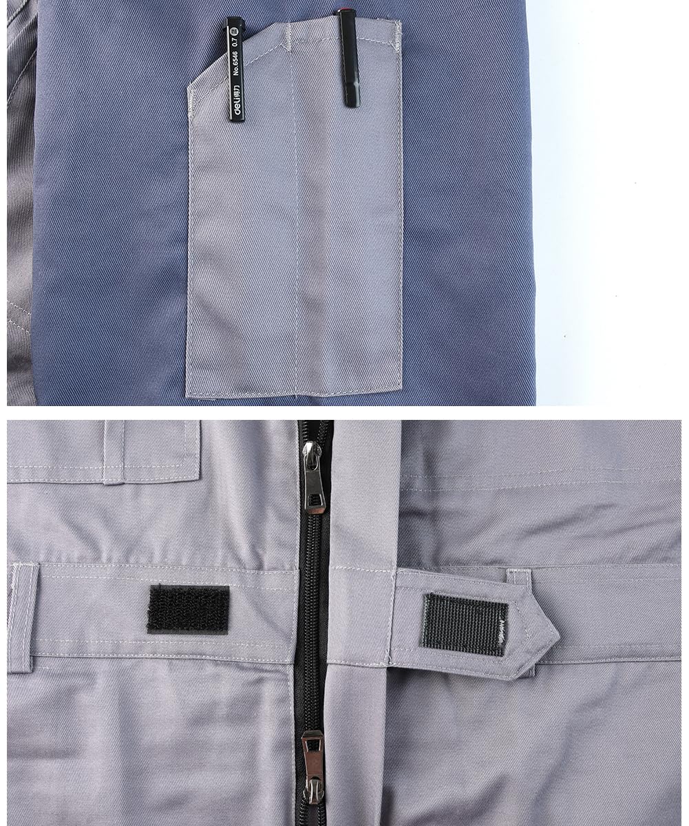 Tuta da Lavoro Meccanico Uomo Riflettente Tuta Intera da Lavoro per Carrozzeria Completo Divisa Tute da Lavoro Unisex Agricoltura Abbigliamento da Lavoro
