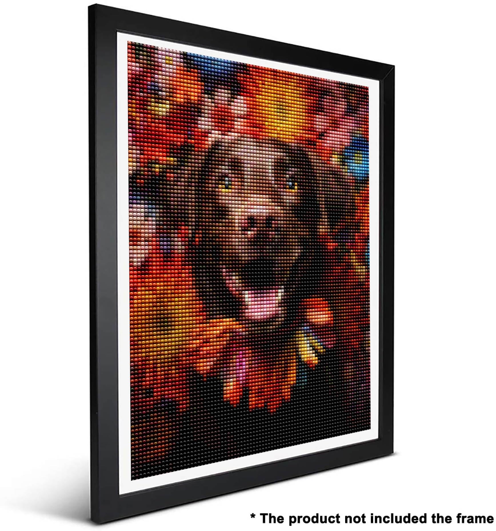 Ginfonr 5D Diamond Painting Kit Cane 30x40cm - Quadro Diamanti Fai Da Te Con Tela HD E Strass Rotondi