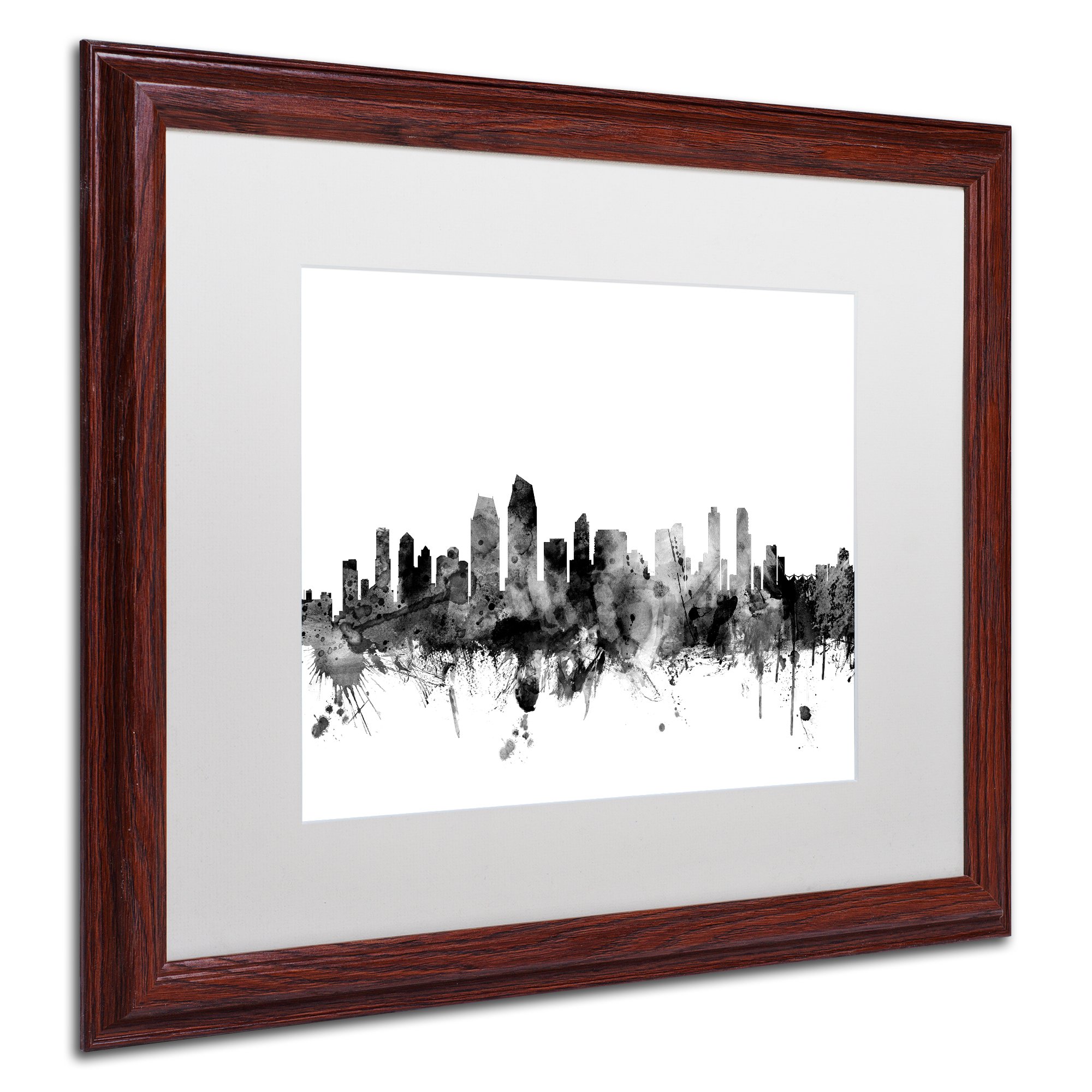 Amazon.com: Trademark Fine Art MT1046-W1620MF San Diego CA