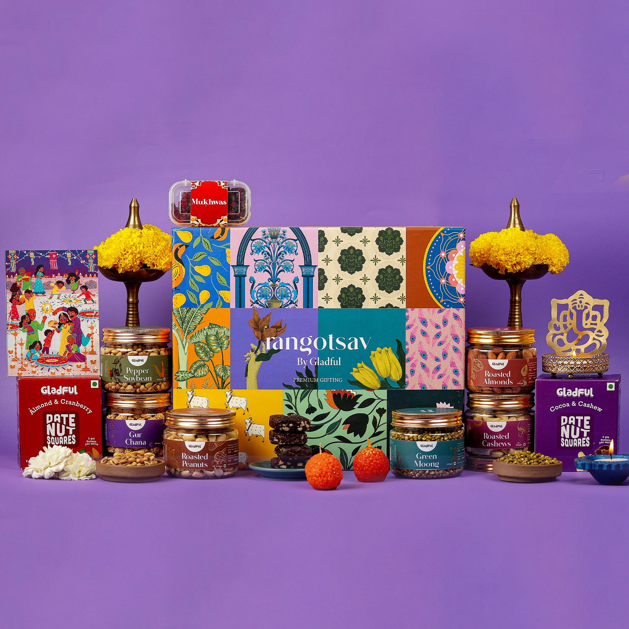 See full amazon price history chart for Gladful 12 Products Rangotsav Diwali Premium Healthy Gift Hamper, Roasted Snacks, Dates Nut Sqaures, Mukhwaas, Food Candles, Ganesh Diya, Diwali Greetings Card Gladful 12 Products Rangotsav Diwali Premium Healthy Gift Hamper, Roasted Snacks, Dates Nut Sqaures, Mukhwaas, Food Candles, Ganesh Diya, Diwali Greetings Card (B0D7WBZ9N3) Amazon Price History, Amazon Price Tracker