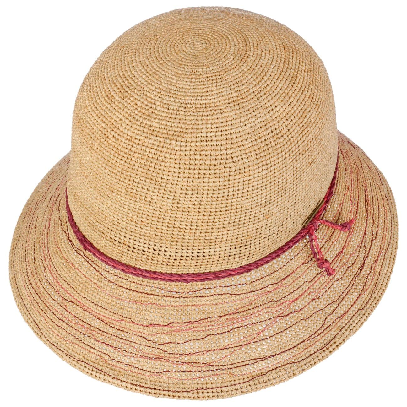 STETSON Mivella Crochet Cloche kapelusz slomkowy damski Wiosna Lato