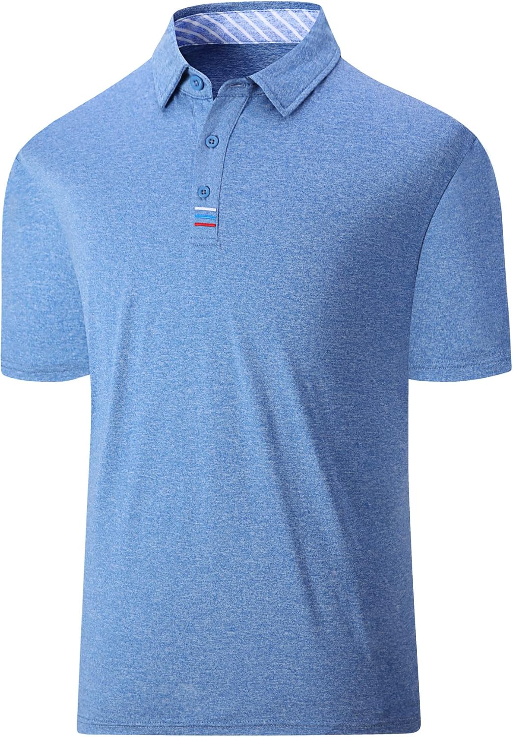 SWISSWELL Golf Polo Shirts for Men Moisture Wicking Performance Short Sleeve Classic Fit Business Casual Shirt