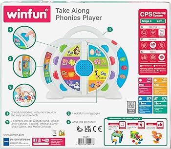 Amazon.com: winfun Take Along Phonics Player – Portable Learning Amazon.com: winfun Take Along Phonics Player – Portable Learning