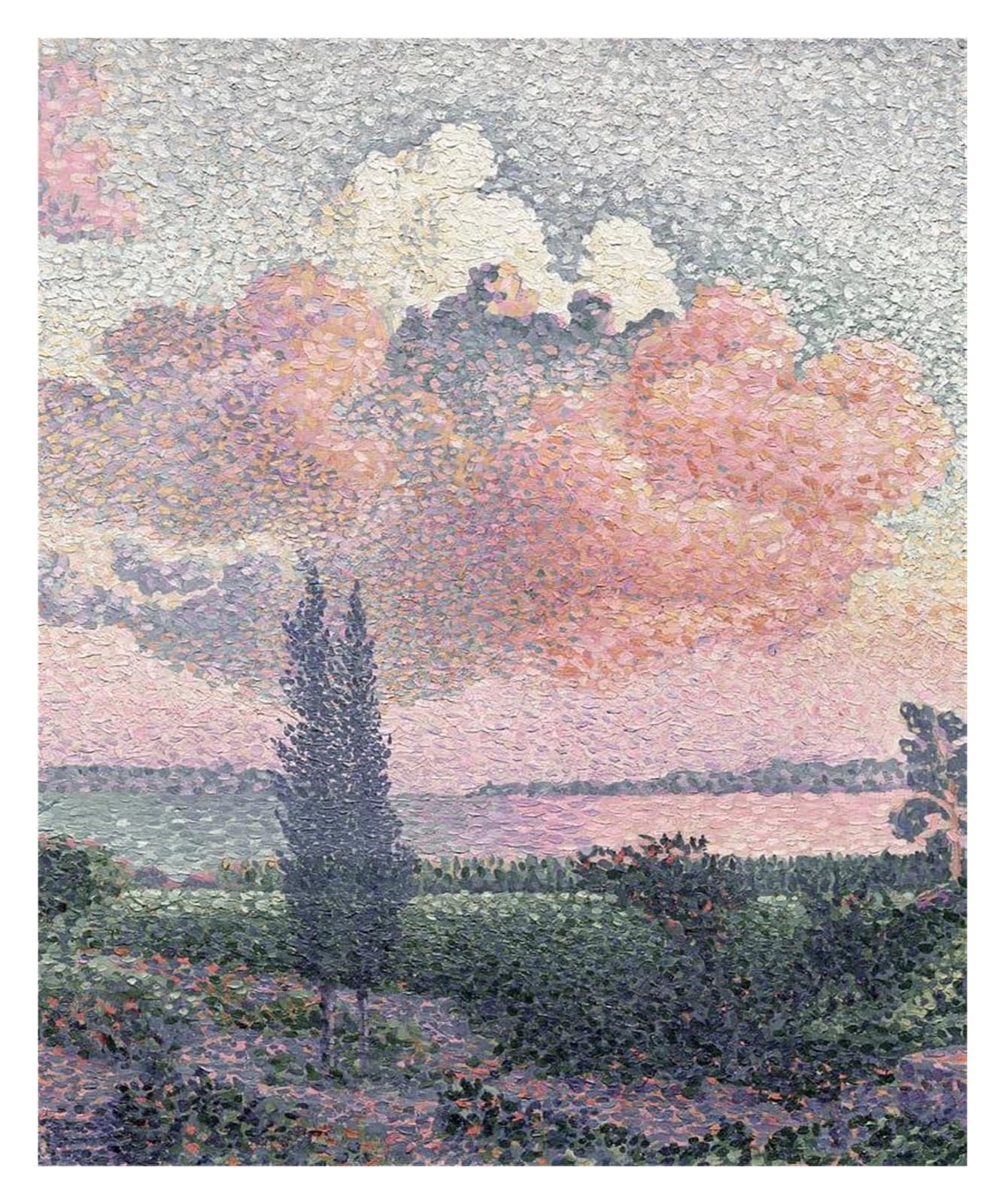 Jeu de piano et affiche vintage rose pour transformer un mur blanc en espace artistique