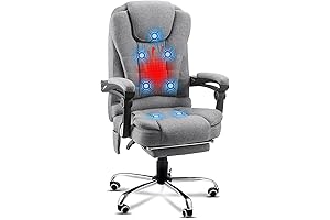 Yodolla Ergonomic Reclining Office Massage Chair