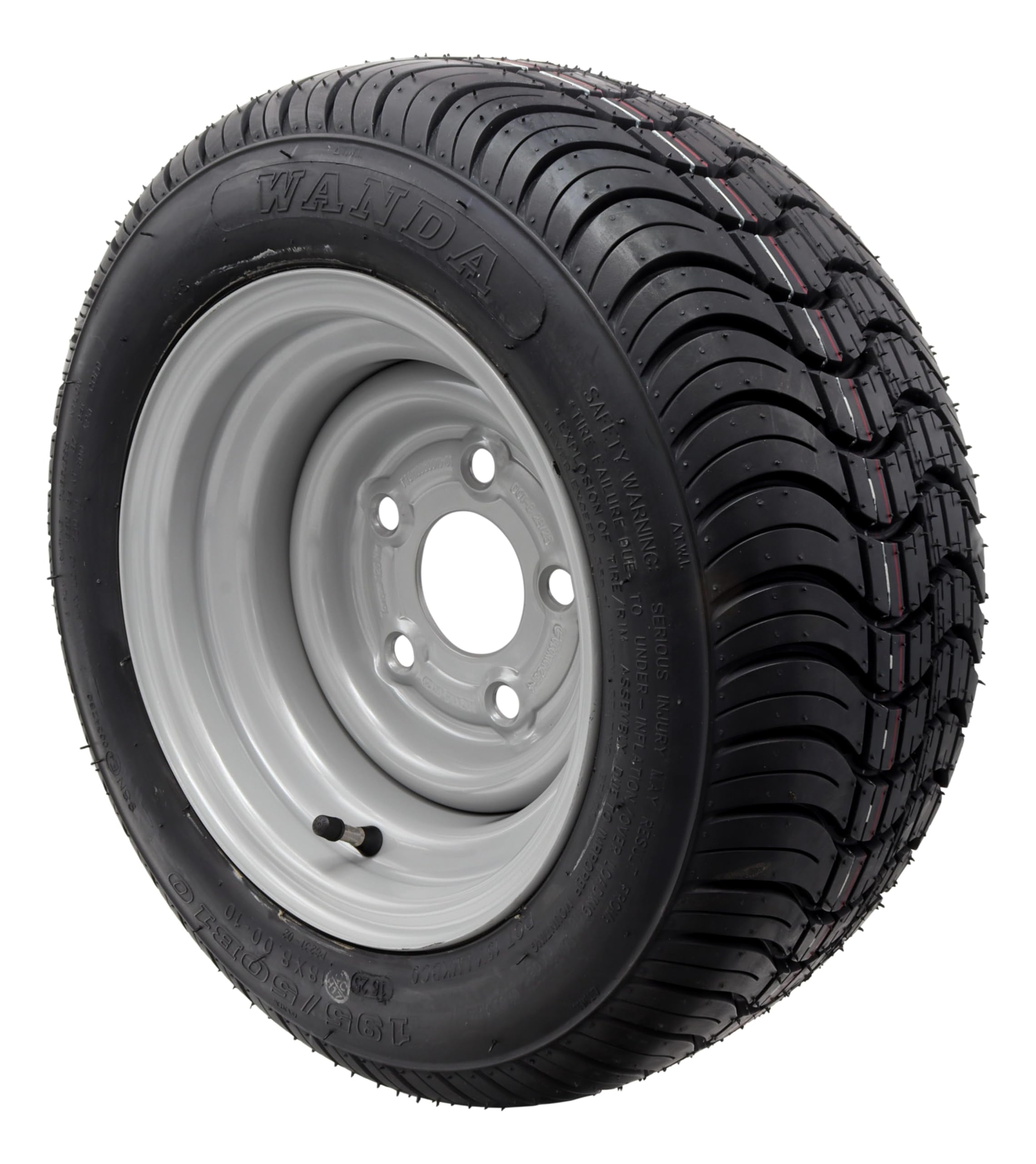Komplettrad 195/50 B 10 98N Felge Stahl 18x8.0-10
