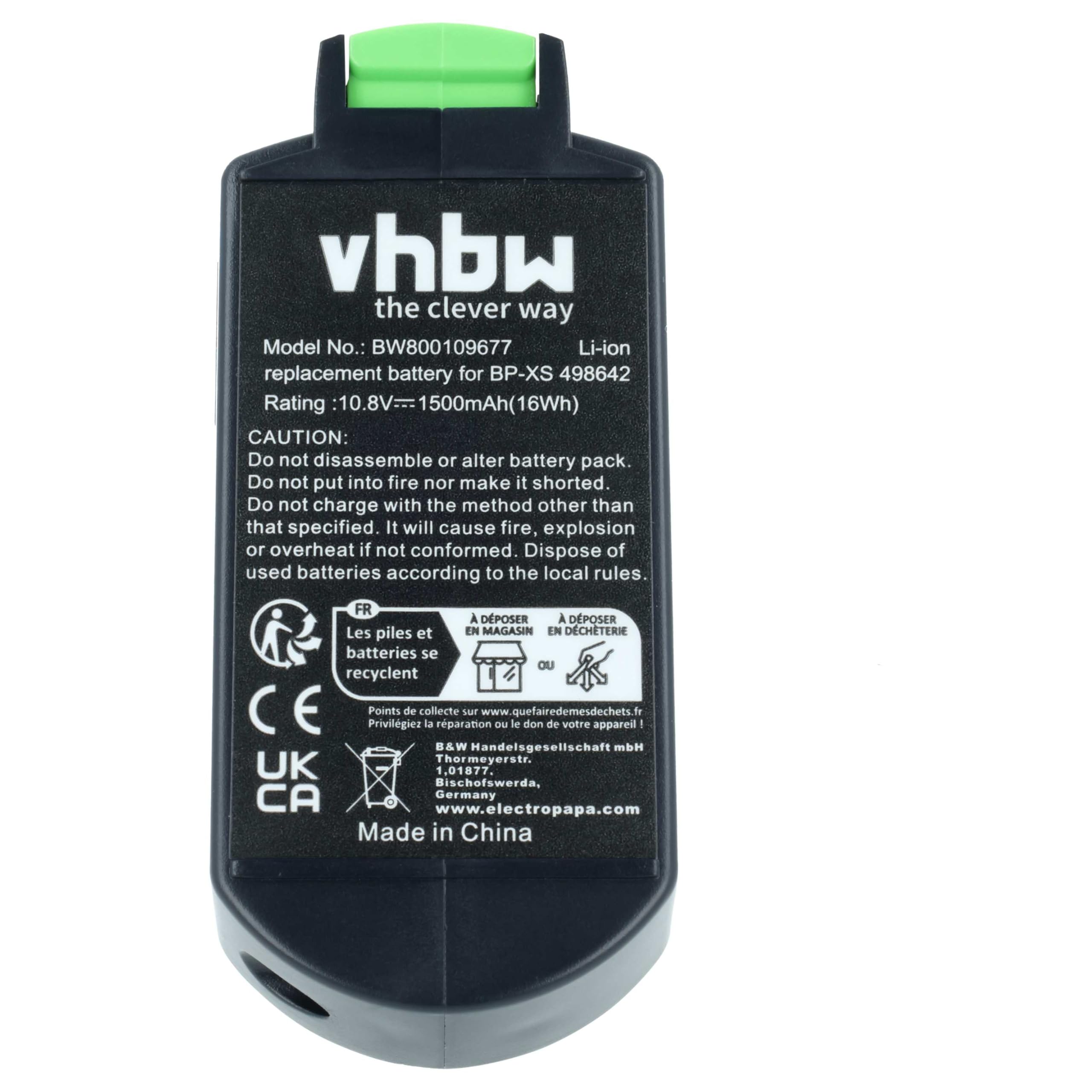vhbw Batterie Compatible avec Festool CXS