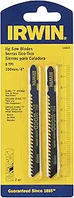 IRWIN Serra Tico Tico para Madeira Encaixe T10 Dentes 100mm com 2 Peças IW14056