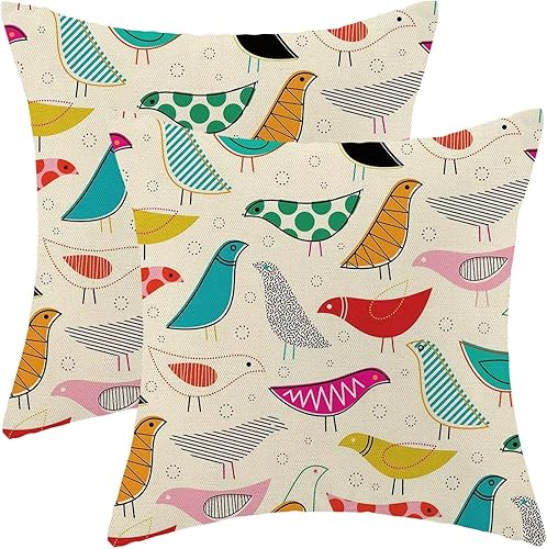 Miniatura 8 de BETGINY Juego de 2 fundas de almohada de leopardo de 20 x 20 pulgadas, fundas cuadradas con estampado de guepardo, funda de almohada de piel de