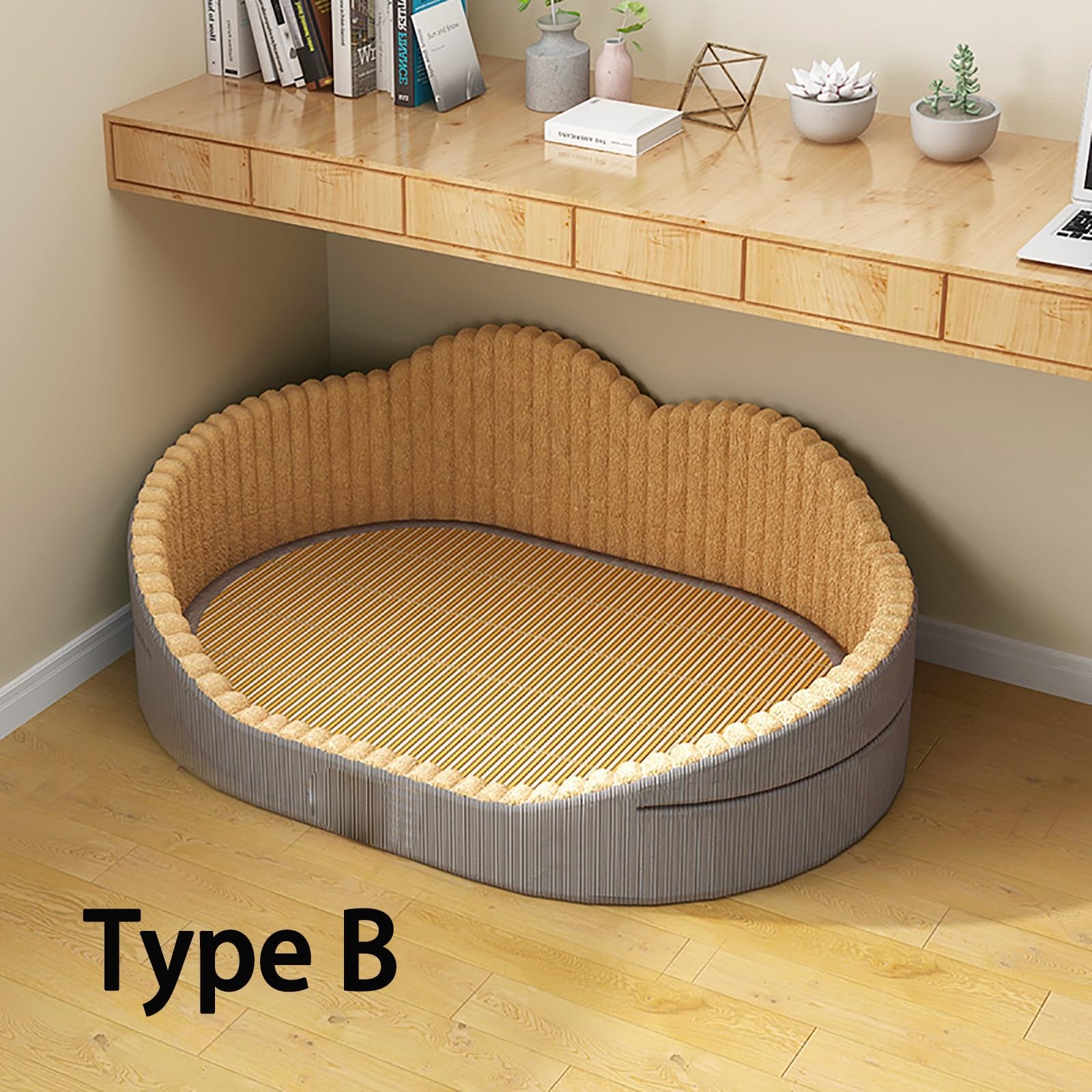 Tapis de lit pour chien, tapis pliable pour chien, tapis voyage chien, coussins rafraîchissants for chiens, quatre saisons, lit universel for petit chien, tapis for chien corgi amovible et lavable ( C