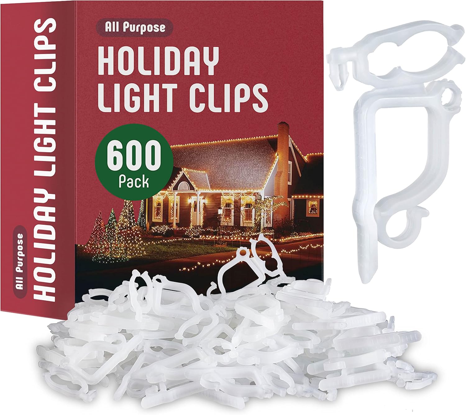 SEWANTA AllPurpose Light Clips Holder Set of 600