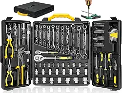 Kit Ferramentas Completo com 110 Peças - Caixa de Ferramentas com Maleta e Jogo de Ferramentas