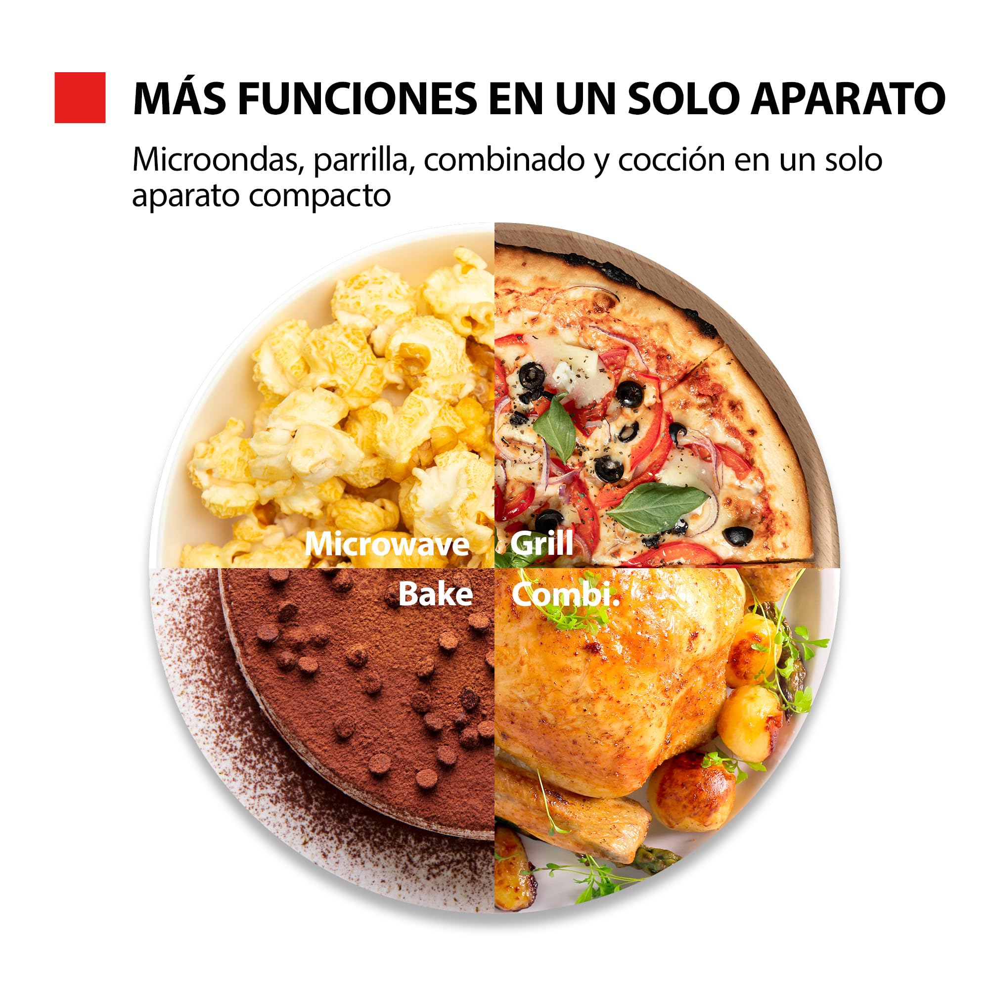 Toshiba MW3-AG25PFI(MG), Forno micro-ondas 25 L 3 em 1 900 W, Morandi cinzento brilhante, 6 programas, 10 níveis de potência, 7 menus automáticos, limpeza fácil