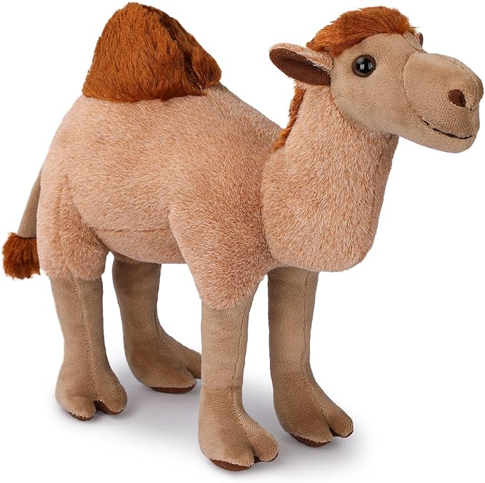 Camel Plush Toy, Stuffed Animal Plushie Doll, Soft Fluffy