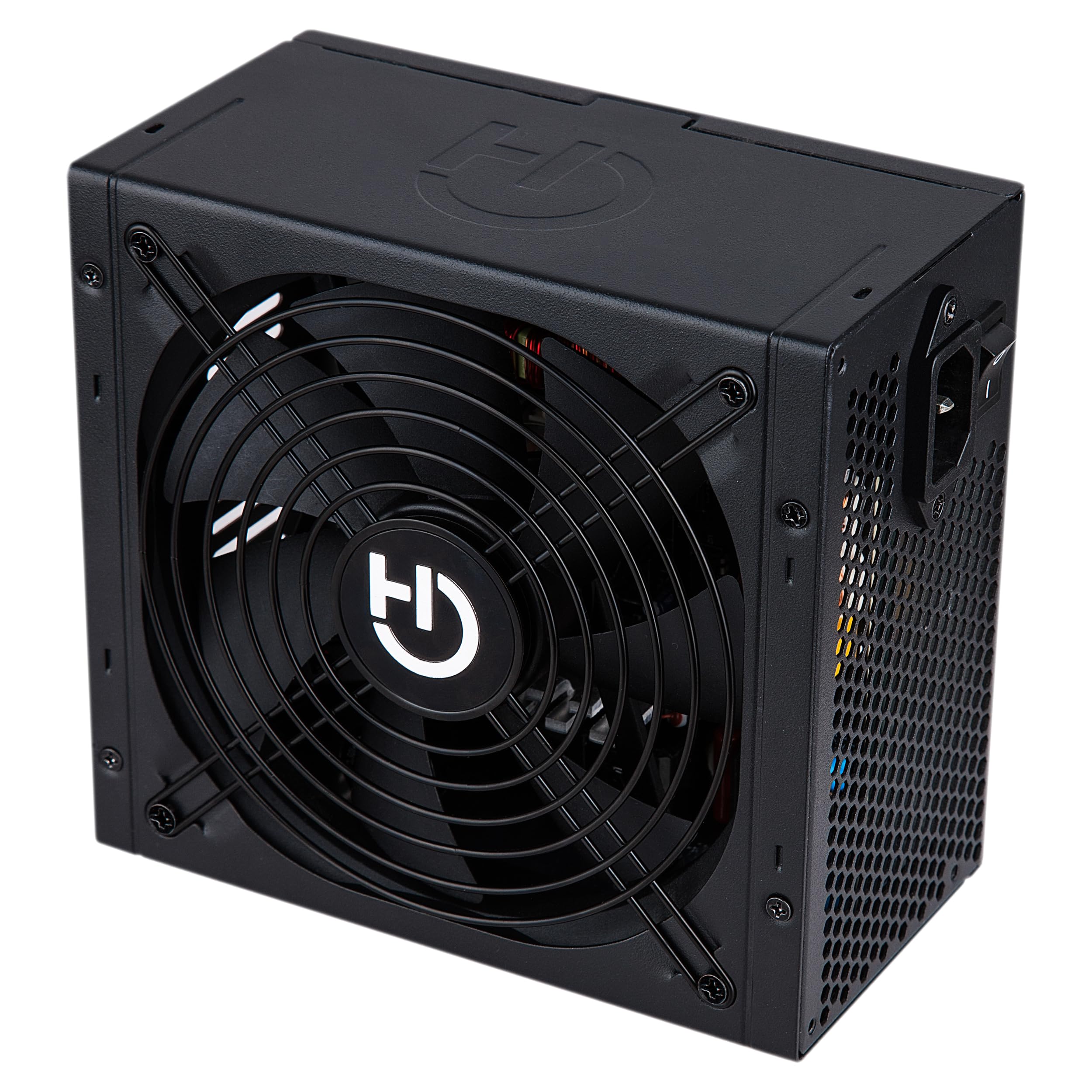 Hiditec | Alimentatore PC BZ650w | Alimentatore per PC Gamer Box | PC silenzioso | per laptop e desktop | Formato ATX | 80 Plus Bronze