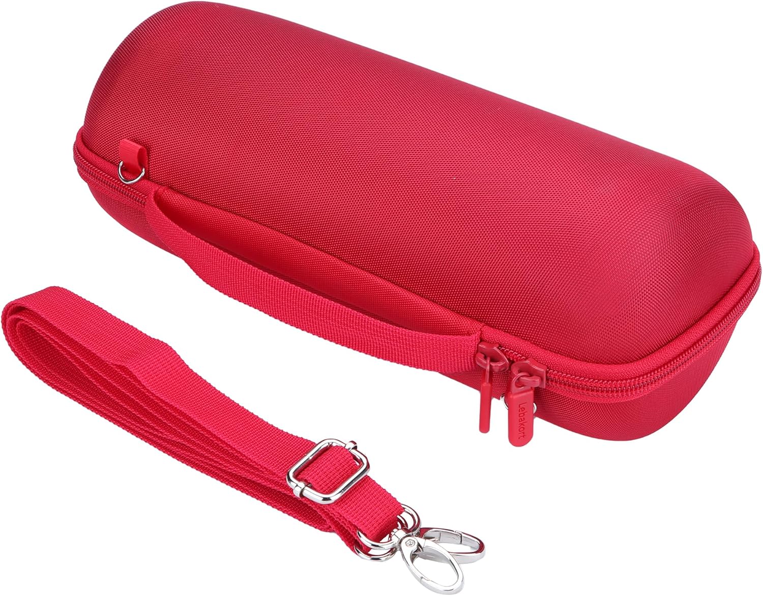 Hard Case Compatible with JBL Charge 5 Charge 4 Waterproof Speaker (Red case) - Image 7