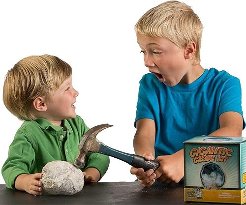 Miniatura 6 de 2 geodes grandes para abrir, estas grandes rocas tienen sorprendentes cristales dentro