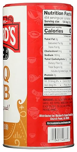 Miniatura 3 de Richard's Cajun Country BBQ Rub - 16 onzas