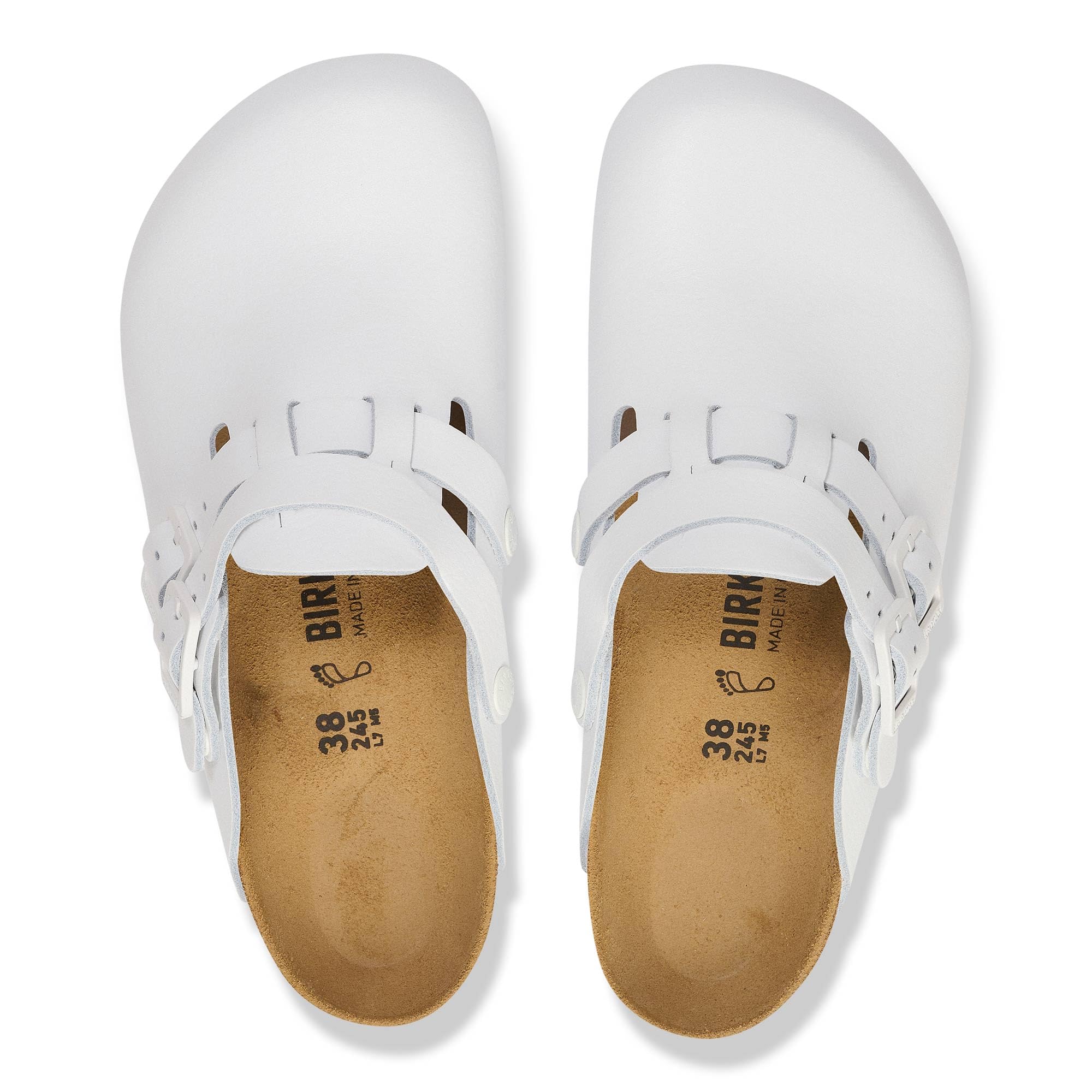 Birkenstock Damen Herren Kay Pro Hausschuhe Leder Pantoletten - Clogs - Zertifiziert nach Norm EN ISO 20347:2022 - Berufsschuhe für Medizin, Gastronomie und Service