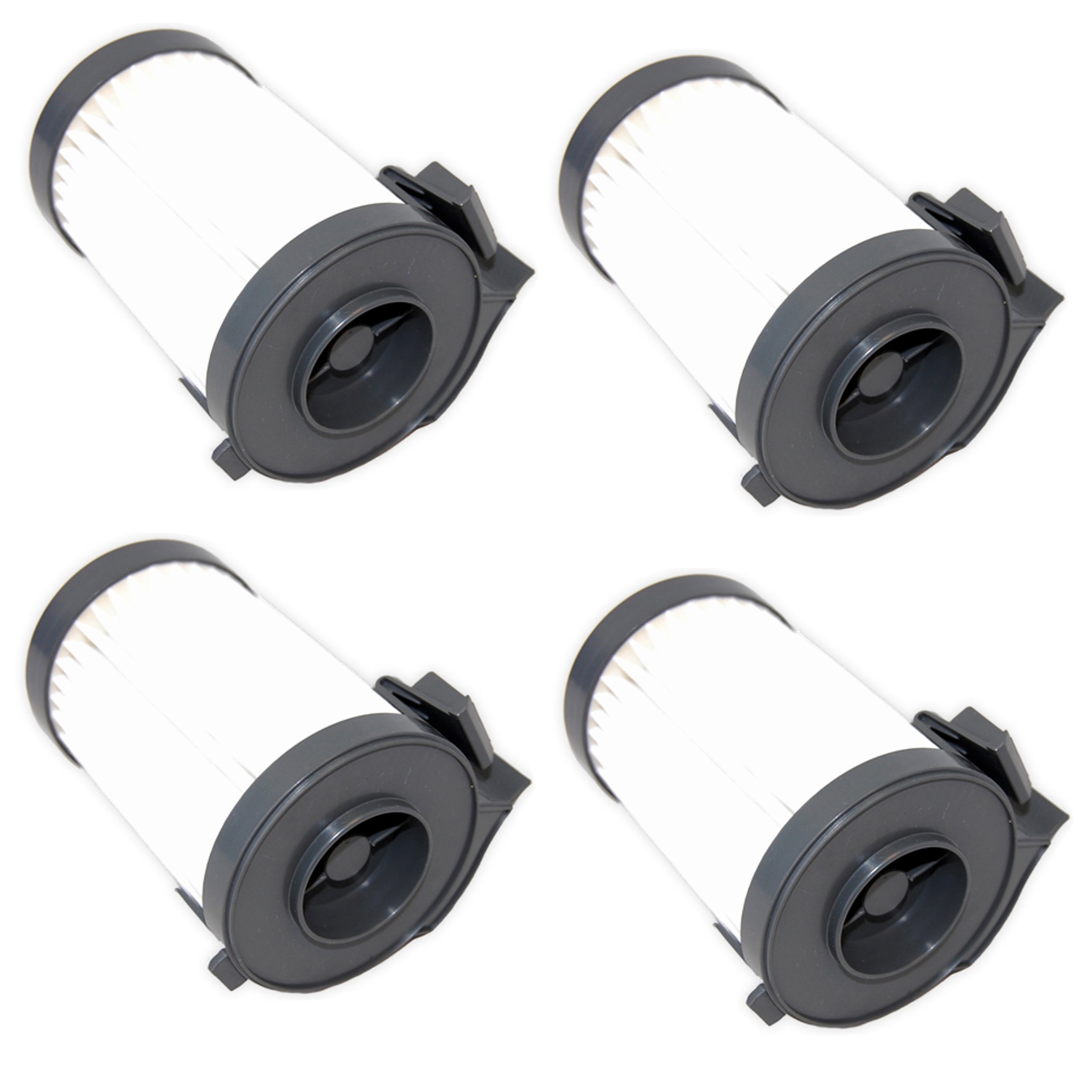 HQRP Washable Dust Cup Filter 4-Pack compatible with Eureka Optima 431 431A 431BX 431F 431DX 433 433A 437 437AZ, Pet Lover Oh! 439 439AZ Vac Vacuum Cleaner